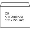 Diversen Service envelope white 162mm x 229 mm - C5 self-adhesive (500 pieces)