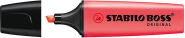 Stabilo Boss fluorescent red highlighter 70/40