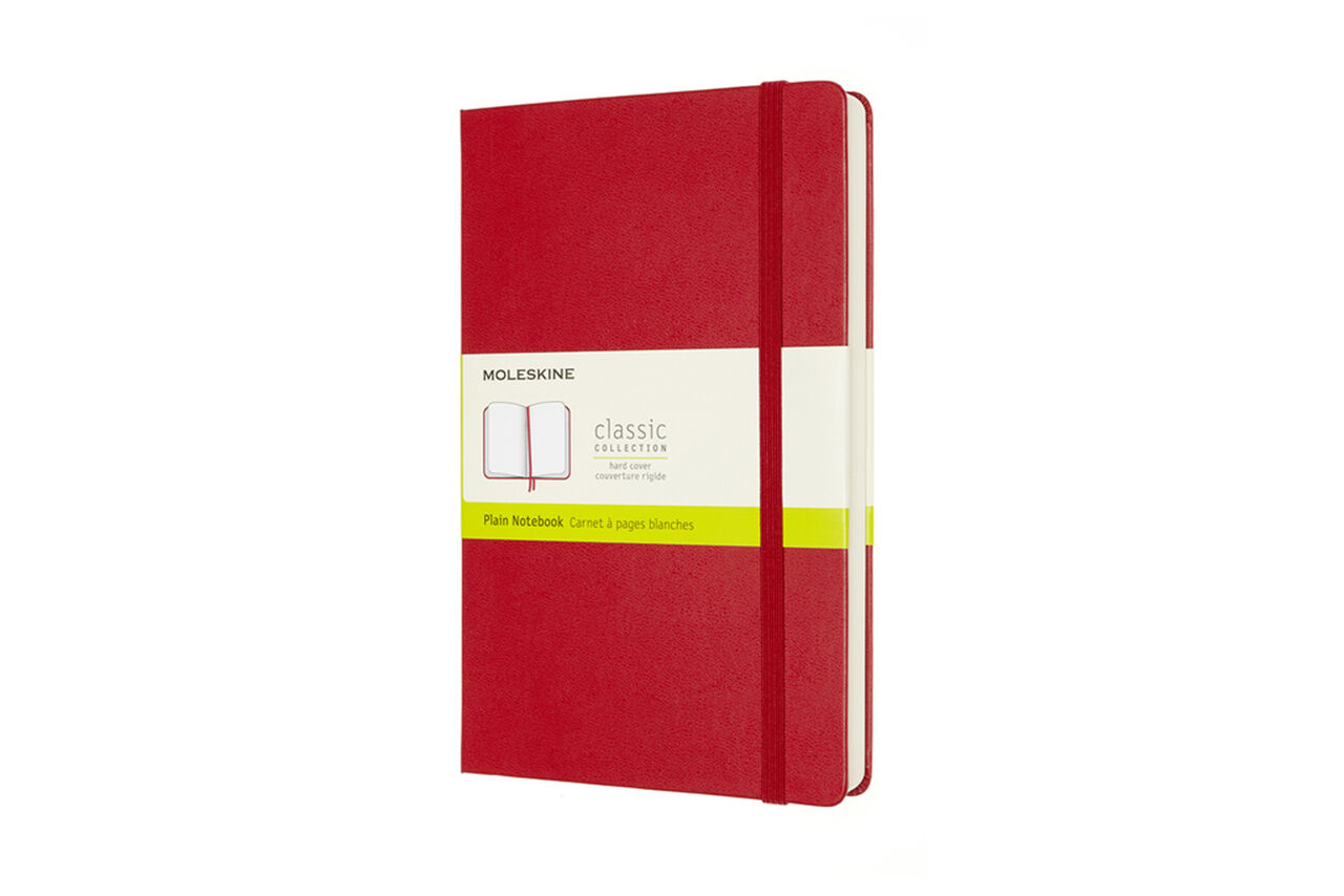 MOLESKINE Zápisník Expanded tvrdý červený L – čistý