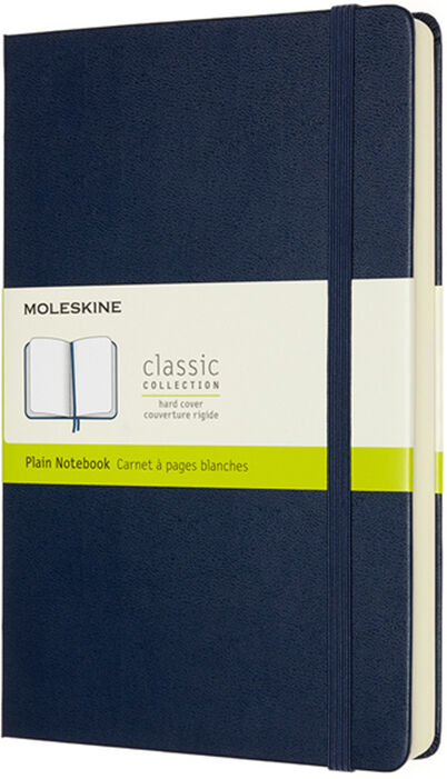 MOLESKINE Zápisník Expanded tvrdý modrý L – čistý