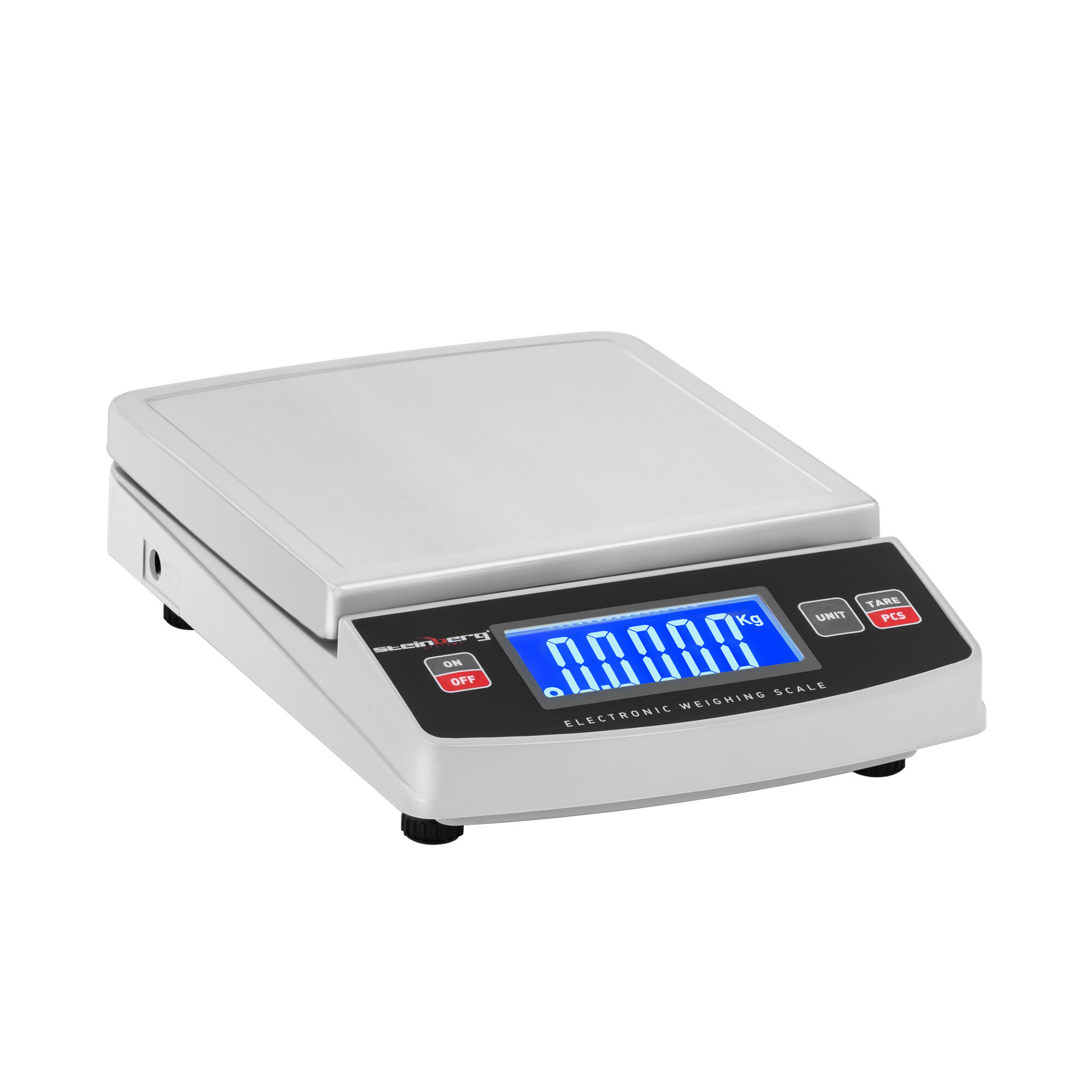 Steinberg Systems Digital Table Scale - 3,000 g / 0.5 g - 14.8 x 15.2 cm - LCD SBS-TW-3000N