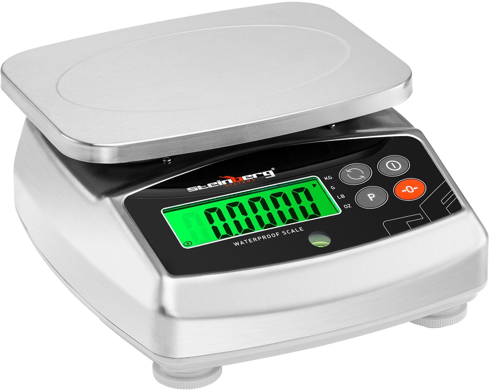 Steinberg Systems Digital Table Scale - 3 kg / 0.1 g - 21 x 16 cm - LCD SBS-WPS-3