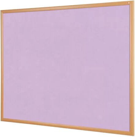 Symple Stuff Wall Mounted Bulletin Board Symple Stuff Size: 120cm H x 150cm W, Colour: Lilac Loop Nylon  - Size: 120cm H x 150cm W