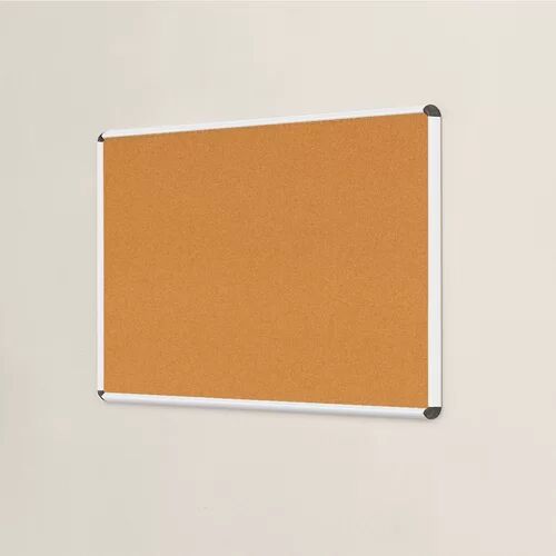 Symple Stuff Wall Mounted Bulletin Board Symple Stuff Size: 60cm H x 90cm W, Frame Finish: White  - Size: 60cm H x 90cm W