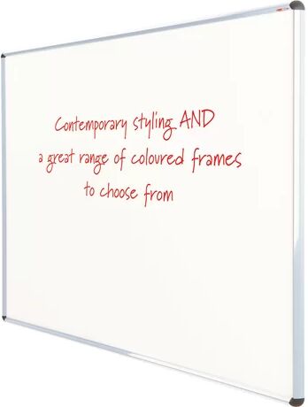 Symple Stuff Magnetic Whiteboard Symple Stuff Size: 60cm H x 90cm W, Colour: White  - Size: 120cm H x 150cm W