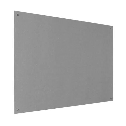 Symple Stuff Wall Mounted Reversible Bulletin Board Symple Stuff Size: 120cm H x 150cm W, Colour: Grey  - Size: 120cm H x 180cm W