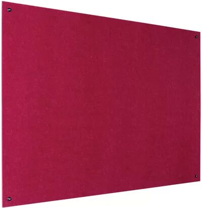 Symple Stuff Wall Mounted Reversible Bulletin Board Symple Stuff Size: 60cm H x 90cm W, Colour: Raspberry  - Size: 120cm H x 150cm W