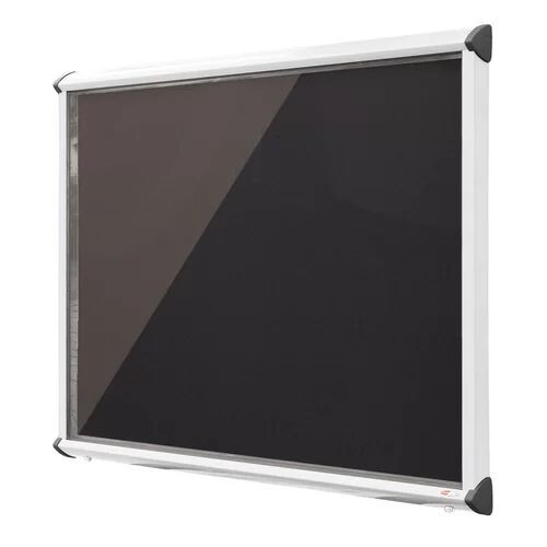 Symple Stuff Exterior Wall Mounted Bulletin Board Symple Stuff Size: 75cm H x 53.7cm W, Frame Finish: White, Colour: Black  - Size: 75cm H x 53.7cm W