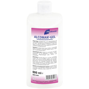 Meditrade GmbH Meditrade Alcoman® Gel Handreiniger, Händedekontamination in handlicher Gel-Variante, 500 ml - Flasche
