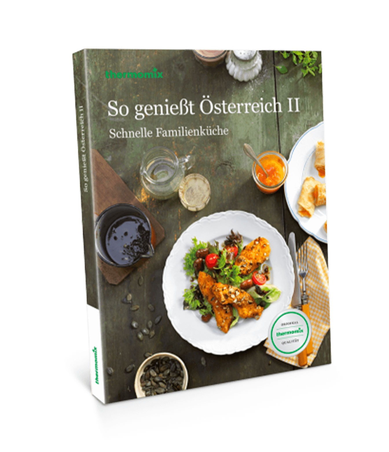 Vorwerk Thermomix® Kochbuch „So genießt Österreich 2 – Schnelle Familienküche“