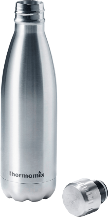 Vorwerk Thermomix® FLSK Trinkflasche Silver