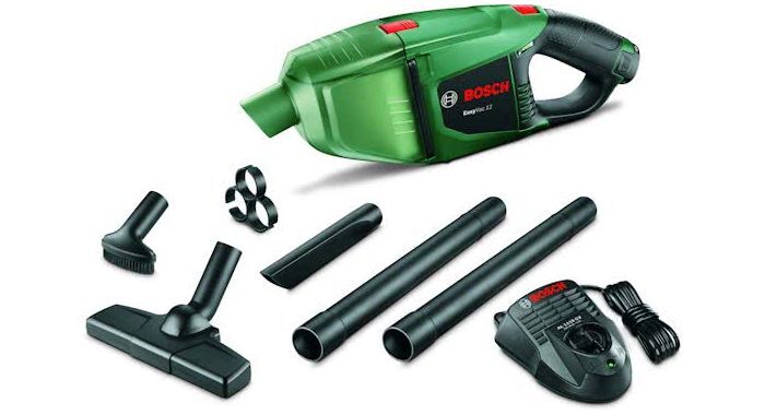 Bosch Groen 06033D0001 EasyVac 12 Accu Stofzuiger 12 Volt 2.5 Ah Li-ion