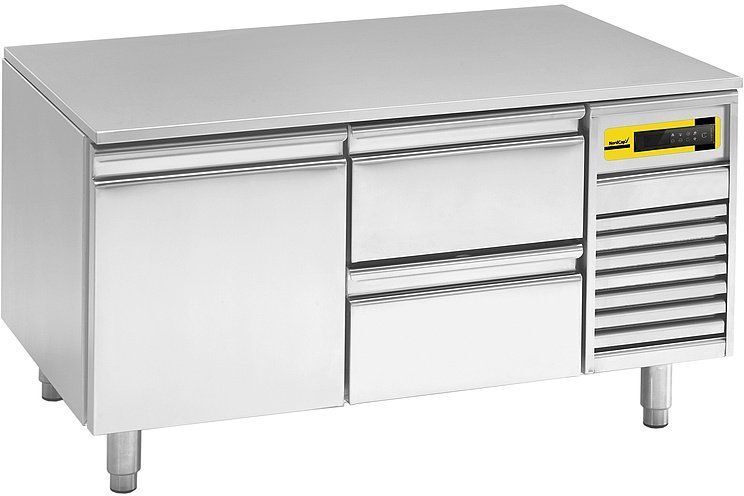 Nordcap Koelwerkbank Nordcap 2 lades, 185L, 120(B) X 65(H) X 70(D), 230V/207W