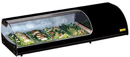 Nordcap Sushi vitrines Nordcap 6x GN 1/3, 144(B) X 26(H) X 38(D), 230V/270W