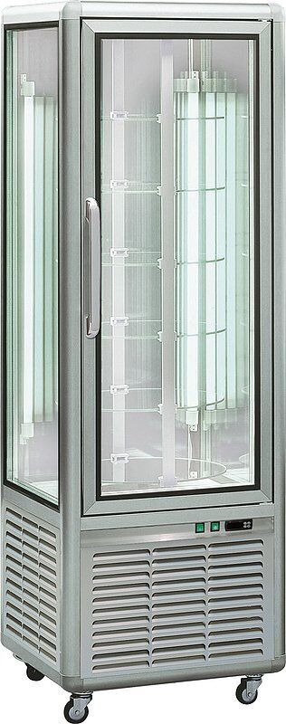 Nordcap Koelvitrine Nordcap 6 plateaus, 350L, 60(B) X 181(H) X 66(D), 230V/468W