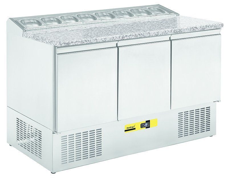 Nordcap Pizzawerkbank Nordcap 260L, 132(B) X 89(H) X 70(D), 230V/227W