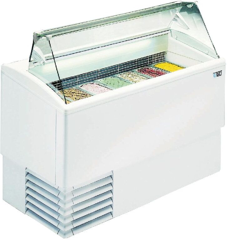 ISA Schepijsvitrine ISA, 118(B) X 118(H) X 80(D), 230V/590W