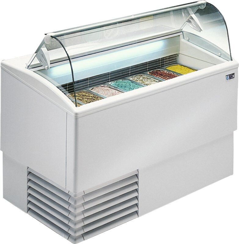 ISA Ijsvitrine ISA 432L, 135(B) X 118(H) X 80(D), 230V/870W