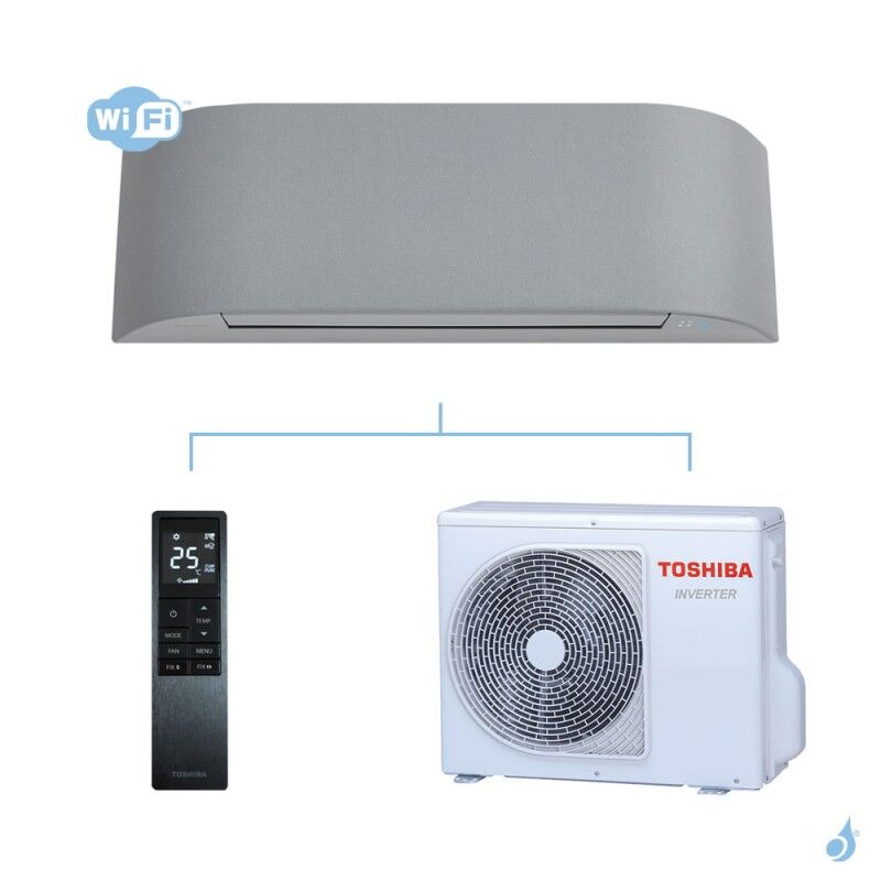 Toshiba Climatisation mono split Toshiba Haori 3.5kW taille 13 - RAS-B13N4KVRG-E + RAS-13J2AVSG-E1