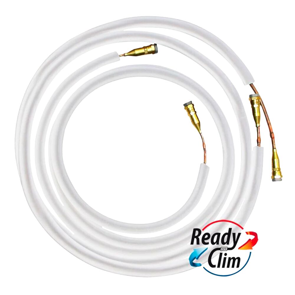 Airton Pack de 3 liaisons frigorifiques ReadyClim de 4 mètres en R32 - 1/4 3/8