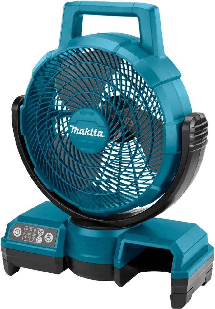 Makita Ventilateur portable 14,4 et 18 V Bleu et noir