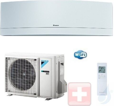 Daikin Mono Split 12000 Btu FTXJ35MW RXJ35M Klimageräte Emura FTXJ-MW Weiß WiFi R-32 A++ A++