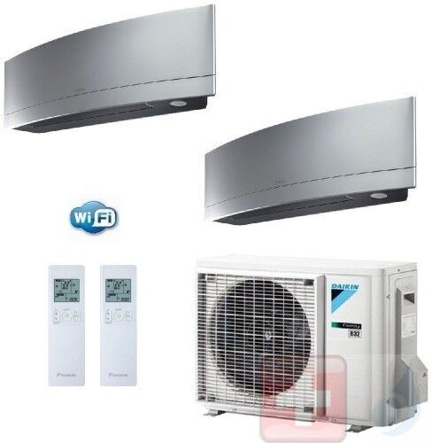 Daikin Duo Split 9+12 FTXJ25MS FTXJ35MS 2MXM50M9 Klimageräte Emura FTXJ-MS WiFi 9000+12000 Btu R-32 A+++ A++ 2.5+3.5 kW