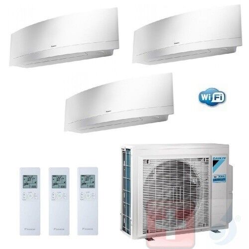 Daikin Trio Split 7+9+12 FTXJ20MW FTXJ25MW FTXJ35MW 3MXM52N Klimageräte Emura FTXJ-MW WiFi 7000+9000+12000 Btu R-32 A+++ A++