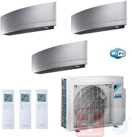 Daikin Trio Split 7+9+9 FTXJ20MS FTXJ25MS FTXJ25MS 3MXM52N Klimageräte Emura FTXJ-MS WiFi 7000+9000+9000 Btu R-32 A+++ A++