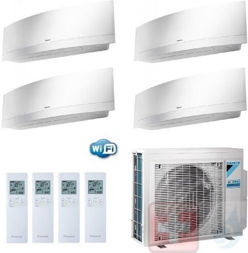 Daikin Quadri Split 7+9+9+12 FTXJ20MW FTXJ25MW FTXJ25MW FTXJ35MW 4MXM80N Klimageräte Emura FTXJ-MW WiFi R-32 A++ A++