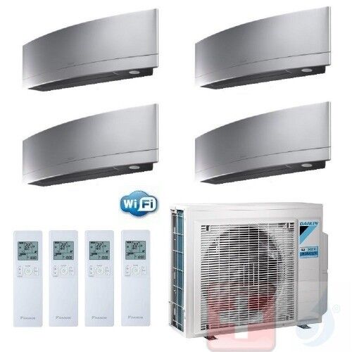 Daikin Quadri Split 7+9+9+18 FTXJ20MS FTXJ25MS FTXJ25MS FTXJ50MS 4MXM80N Klimageräte Emura FTXJ-MS WiFi R-32 A++ A++