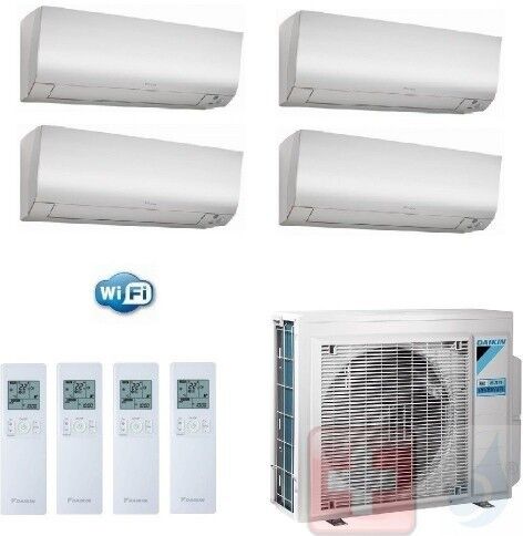 Daikin Quadri Split 7+7+12+12 FTXM20N FTXM20N FTXM35N FTXM35N 4MXM68N Klimageräte Perfera FTXM-N WiFi R-32 A++ A++