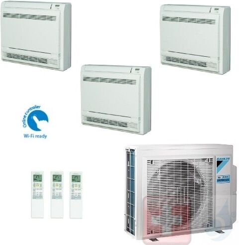 Daikin Trio Split 9+9+12 FVXM25F FVXM25F FVXM35F 3MXM68N Klimageräte FVXM-F WiFi Optional 9000+9000+12000 Btu R-32 A++ A+