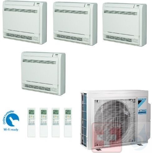 Daikin Quadri Split 9+9+9+12 FVXM25F FVXM25F FVXM25F FVXM35F 4MXM80N Klimageräte FVXM-F WiFi Optional R-32 A++ A++