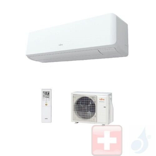 Fujitsu Mono Split 24000 Btu ASYG24KMTA AOYG24KMTA Klimageräte KM Large Weiß WiFi Optional R-32 A++ A+ 7.1 kW Wand 3NGF7085