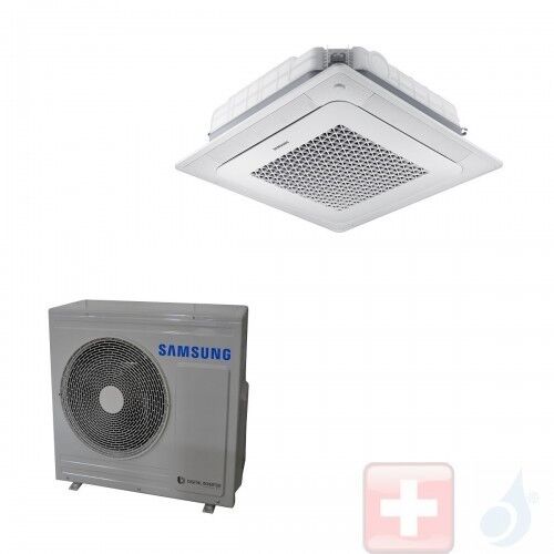 Samsung Mono Split 24000 Btu Kassettengerät Klimageräte R-32 7.1 kW 4 Luftauslässe Mini WindFree WiFi Optional A+ A