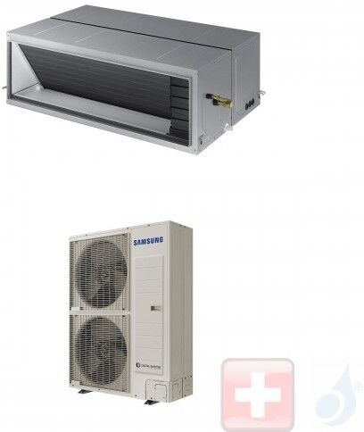 Samsung Gewerbeklimaanlagen 61200 Btu Kanaleinbaugeräte Drei Phasen 18.0 kW R-410A 380v   Mono Split Hohe Prävalenz