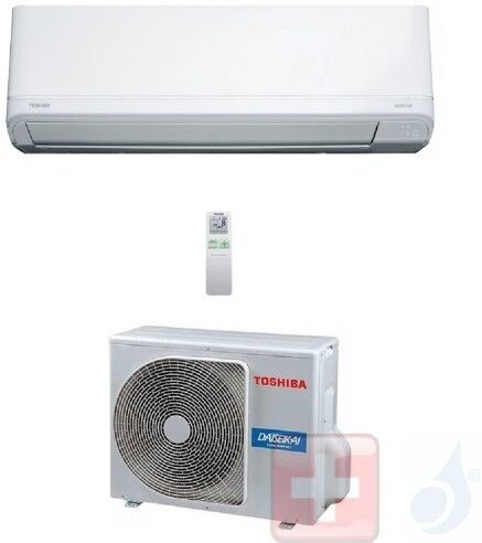 Toshiba Mono Split 15000 Btu Daiseikai Light 4.2 kW Klimageräte RAS-B16J2KVRG-E RAS-16J2AVRG-E A++ A++ Wand WiFi Optional R-32