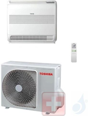 Toshiba Mono Split 9000 Btu Console 2.5 kW Klimageräte RAS-B10J2FVG-E RAS-10J2AVSG-E A++ A++ Fußboden WiFi Optional R-32