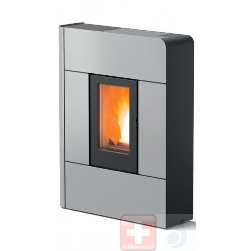 MCZ Pelletöfen Raam Comfort Air 8 UP! S1 7.8 kW metal Silber 7119042 Fernbedienung A+