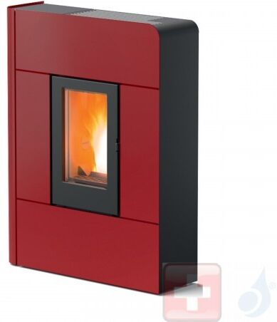 MCZ Pelletöfen Raam Comfort Air 8 UP! S1 7.8 kW metal Bordeaux 7119042 Fernbedienung A+