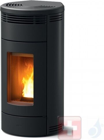 MCZ Pelletöfen Loop Air 8 M1 8.0 kW metal Schwarz 7118006 Maestro-Fernbedienung mit Raumthermostat A+