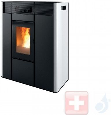 MCZ Hydro Pelletöfen Thea Hydro 16 S1 16.2 kW metal Weiß 7120003  A++