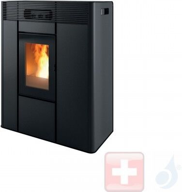 MCZ Hydro Pelletöfen Thea Hydro 16 S1 16.2 kW metal Schwarz 7120003  A++