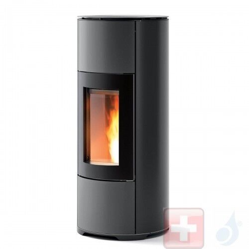 MCZ Pelletöfen Halo Air 8 UP! M1 8.1 kW metal Silber 7119013 Maestro-Fernbedienung mit Raumthermostat A+