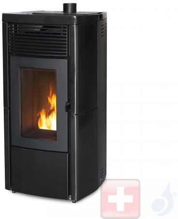 MCZ Pelletöfen Star Comfort Air 10 UP! M1 10.0 kW keramik Schwarz 7119006 Maestro-Fernbedienung mit Raumthermostat A+