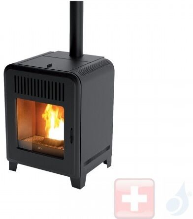 MCZ Pelletöfen Cute Air 8 M1 8.0 kW metal Schwarz 7119032 Maestro-Fernbedienung A+