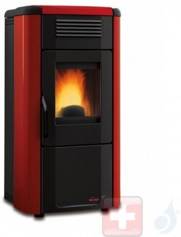 Extraflame Pelletöfen  Viviana Plus Evo  10.3 kW metal Bordeaux 1275150 mit Wochenprogrammierer A+