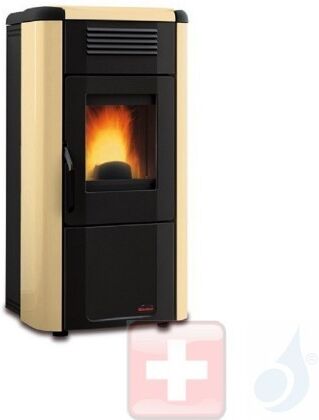 Extraflame Pelletöfen  Viviana Plus Evo  10.3 kW metal Pergamena 1275151 mit Wochenprogrammierer A+