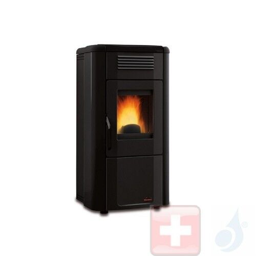 Extraflame Pelletöfen  Viviana Plus Evo  10.3 kW metal Schwarz 1275152 mit Wochenprogrammierer A+